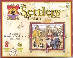 Fun board game The Settlers of Catan