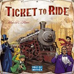 Fun board game Ticket to Ride