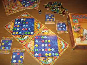 bazaar game board enter fun collect roll gem trading nothing die start another