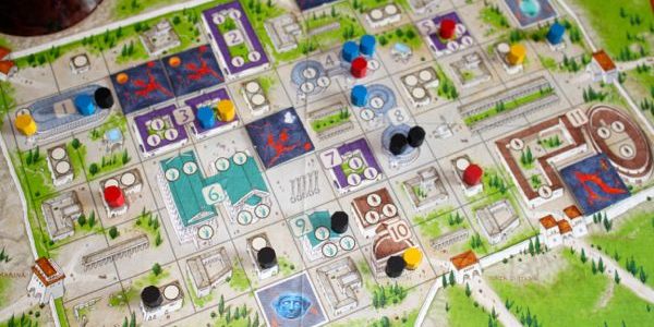 The Downfall of Pompeii Review: Hot Lava without All the Mess Pompeii board