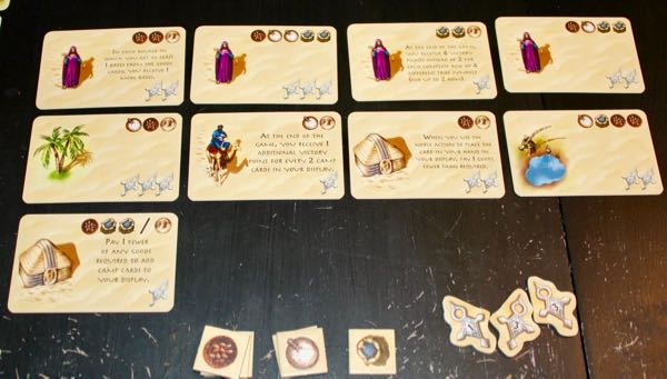 Targi player tableau